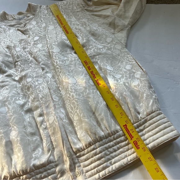 Vintage Stanley Nelson Pure Silk 3 Piece Skirt Suit Size Large - Picture 7 of 16